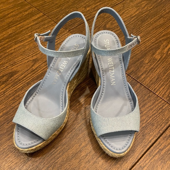 Stuart Weitzman Espadrille Wedge - Picture 1 of 4
